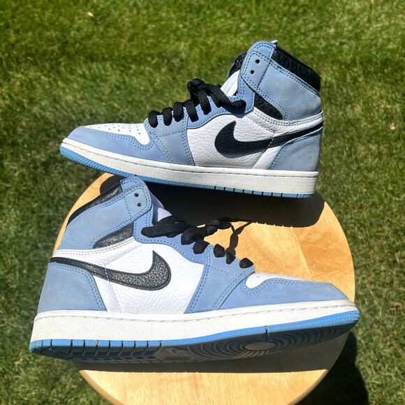 Nike Air Jordan 1 Retro High OG \'University Blue\' Mens Shoes Size 7 main image 7